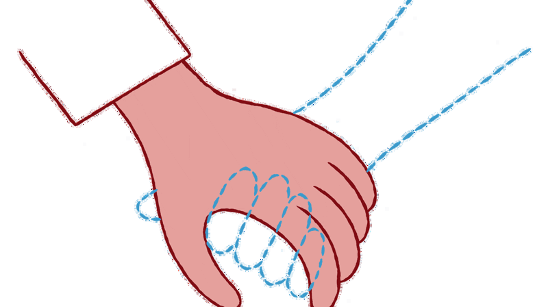 Sorggruppa starter opp igjen i januar 2024. Illustrasjon: Stina Löfgren