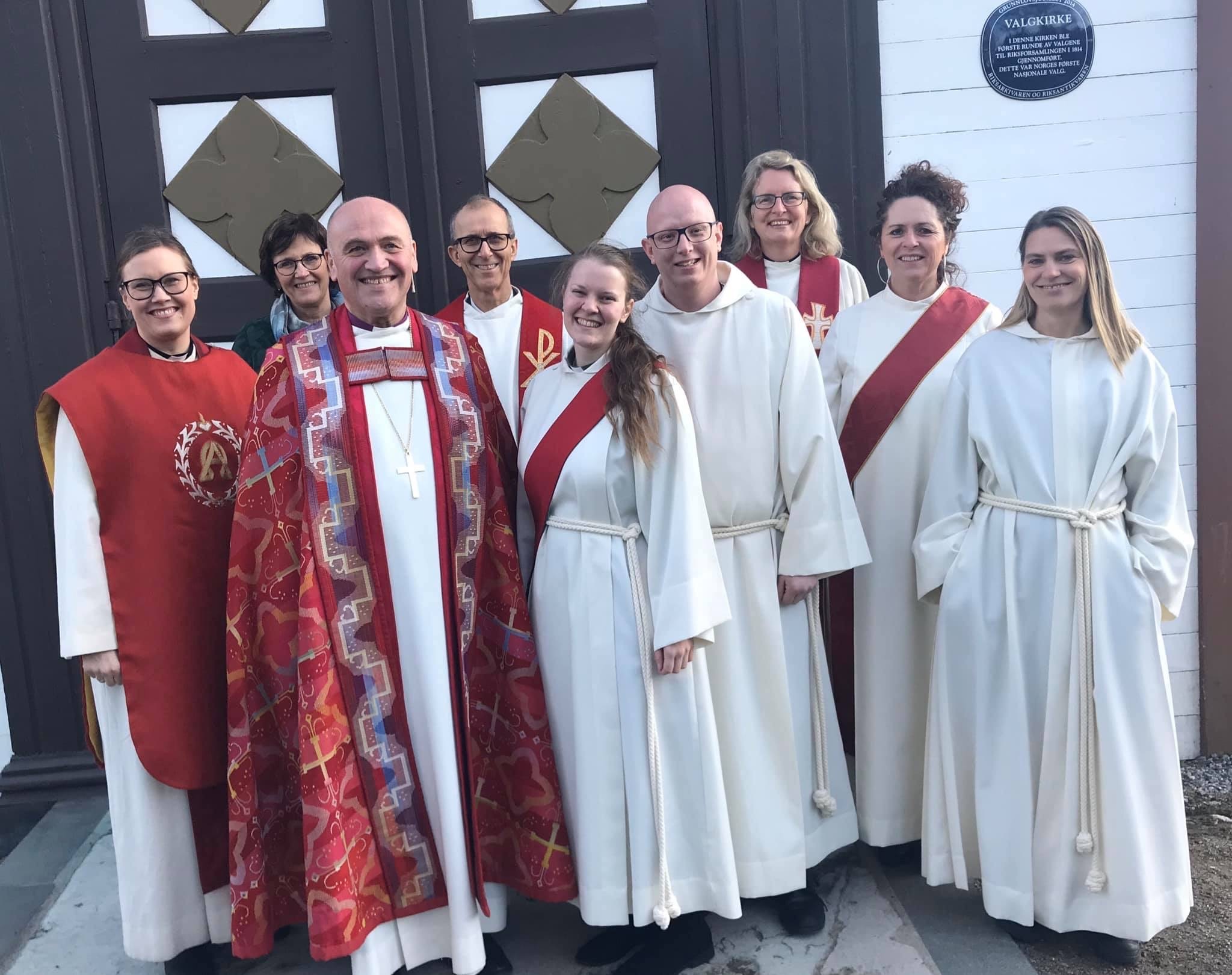 Vigsling av kateket Bente Engen Andersen