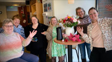 I komiteen sitter representanter fra ulike kirkesamfunn. Vigdis Borgen (Metodistkirken), Mariann Eskedal (Den norske kirke), Hilde Nylund (Frelsesarmeen), Silje Marie Halvorsen (Metodistkirken), Sølvi Lewin (Den norske kirke) og Lina T. Blikstad (Metodistkirken). Foto: Kristina Hvarnes Andersen