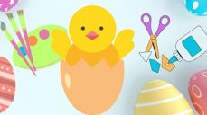 På påskeverkstedet kan barna lage mye fint.