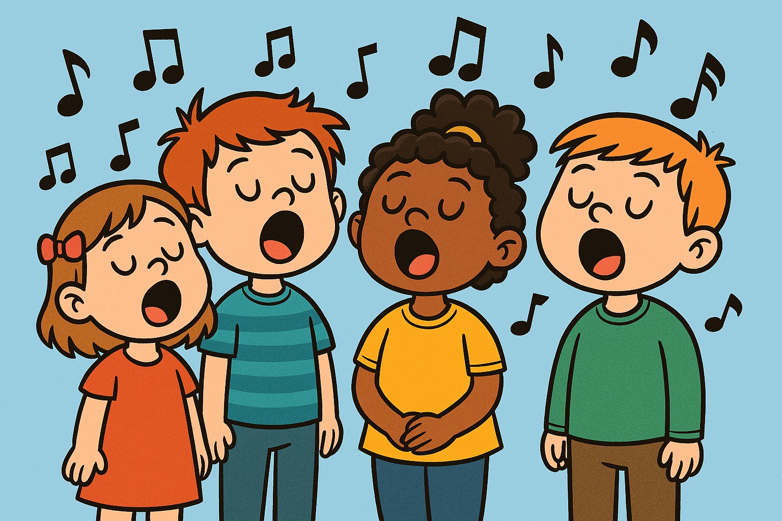 Bli med på prosjekt-barnekor i Kvelde kirke i september.