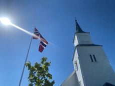 Informasjonsmøtet er i Kvelde kirke 11. juni kl. 18:00-19:00. Foto: Kristina Hvarnes Andersen