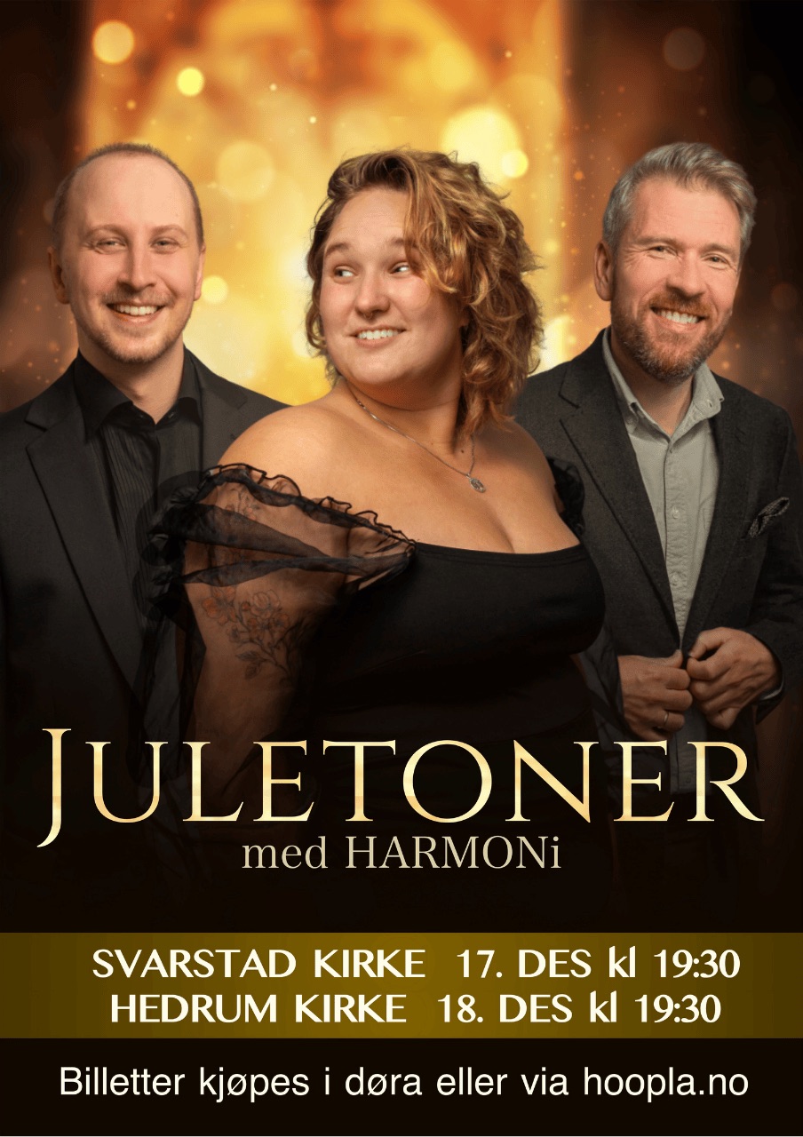 Trioen Harmoni skal ut på juleturné også i år. Foto: Kristian J. Gjertsen