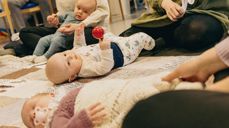 Babyer på sangstund. Foto: Den norske kirke/Kirkerådet