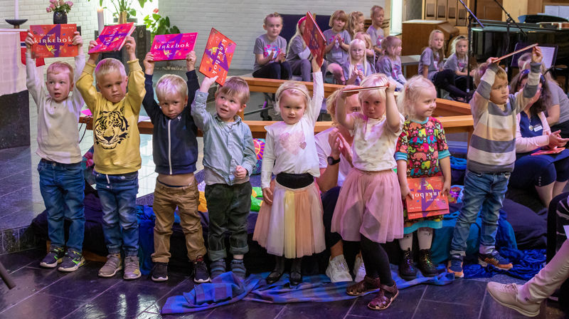 Utdeling av 4-årsboka i 2022. Foto: Fred Isaksen