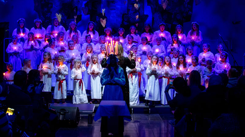 Fra fjorårets konsert. Foto: Fred Isaksen