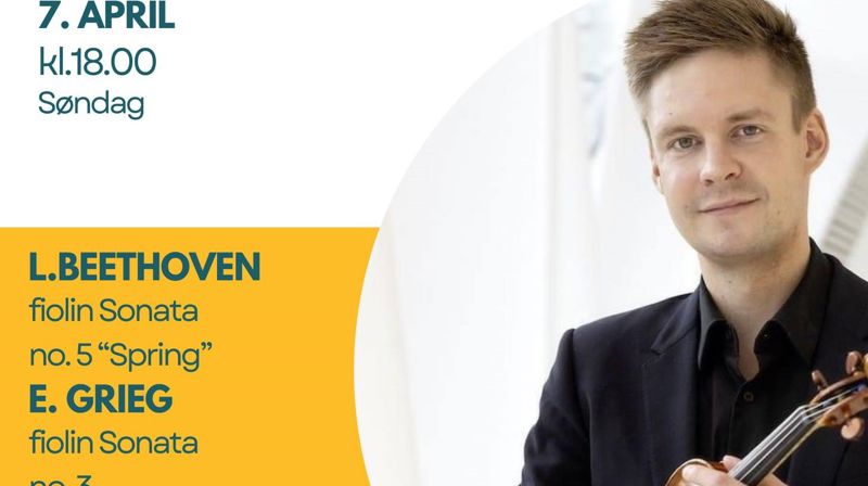 Chirstopher Tun Andersen holder konsert i Østre Halsen kirke 7. april.