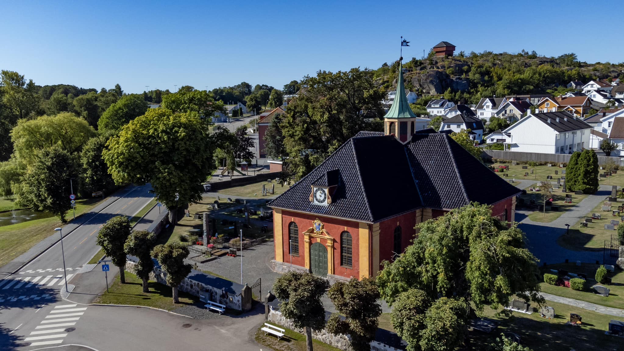 Fredriksvern kirke i Stavern. Foto: Fred Isaksen