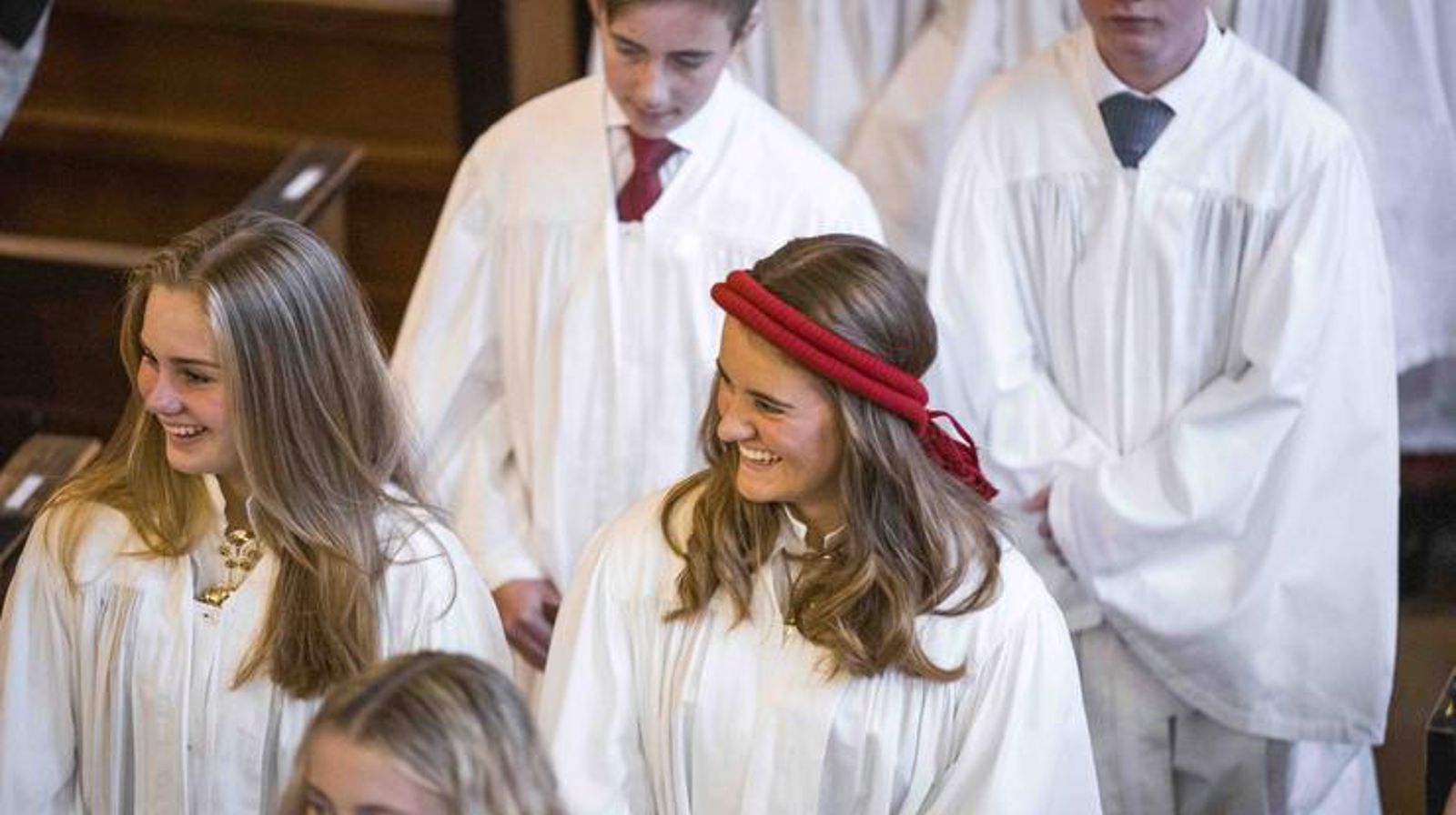Konfirmanter på den store dagen. Foto: Von kommunikasjon 