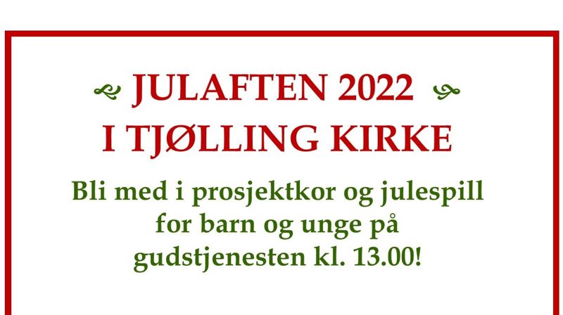 Bli med i prosjektkor og julespill på julaften