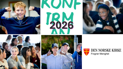 Konfirmant 2026, påmelding