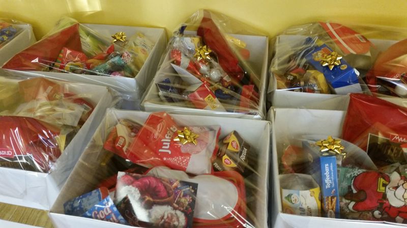 Tusen takk til alle som har bidratt med varer til Julekurven 2016!