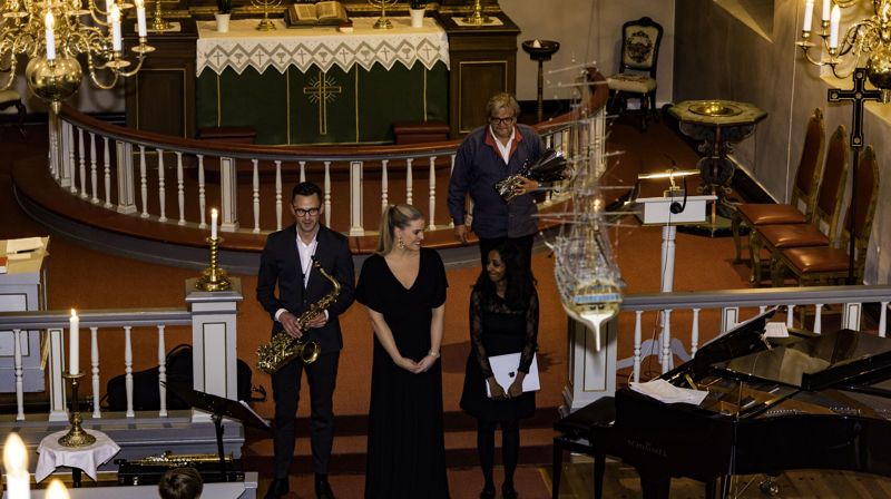 Rørte publikum på Allehelgenskonsert