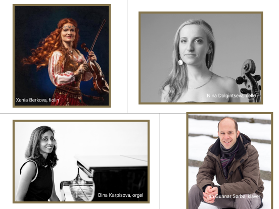 Uøverne som spiller på konserten