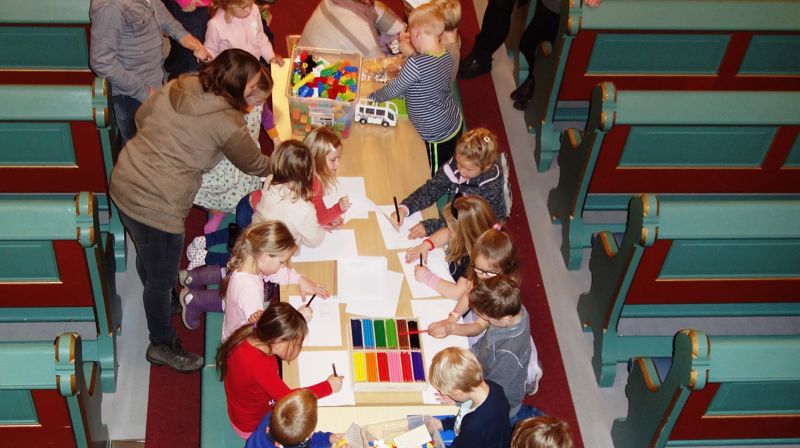 Barn og ungdom i Sjåstad menighet (Trosopplæring)