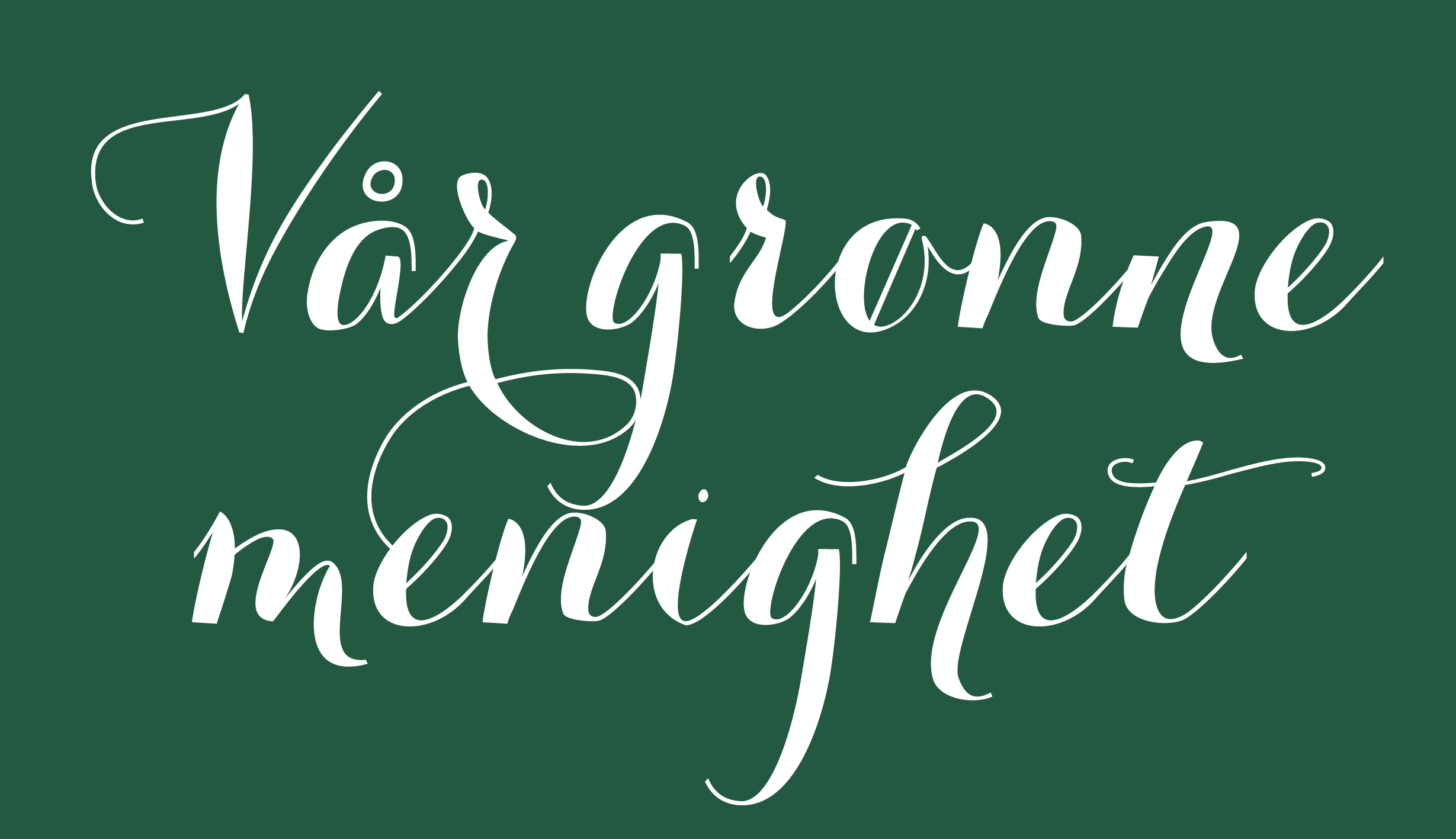 19.10.31 Grønn menighet