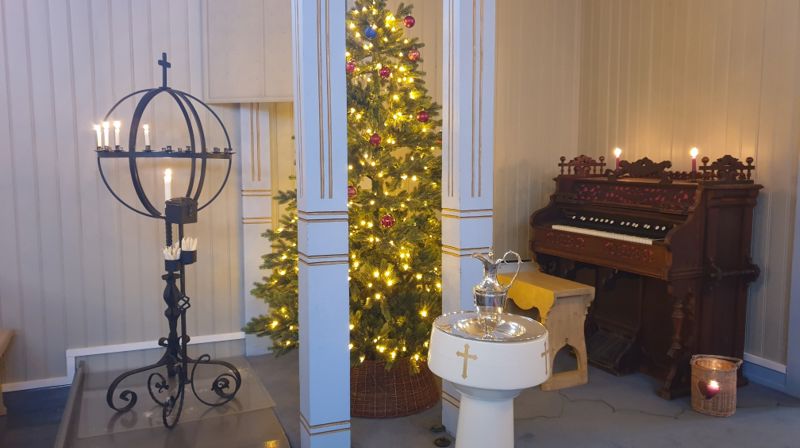 Julestemning i Dalen kirke