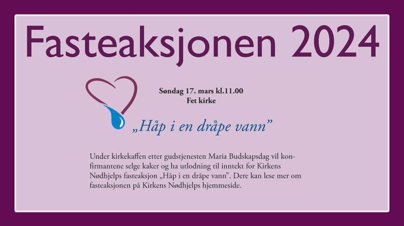 Fasteaksjonen 17. mars 2024