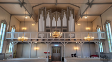 Eksempel på hvordan orgelet kommer til å se ut, ved Frobenius