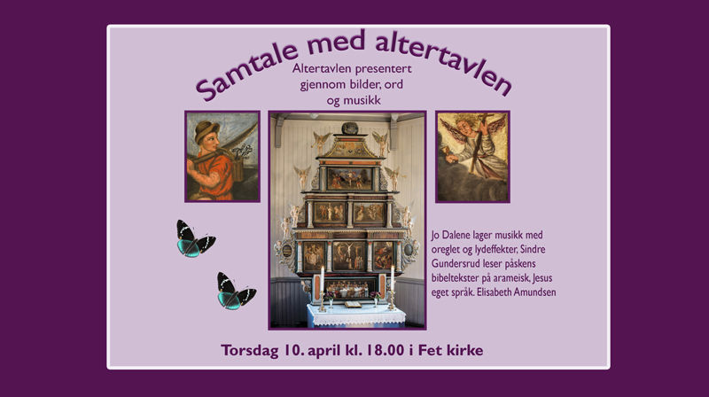 Samtale med altertavlen