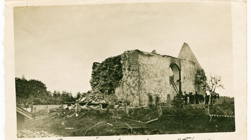 De dramatiske konsekvensene av et lynnedslag Sankthansaften 1918.