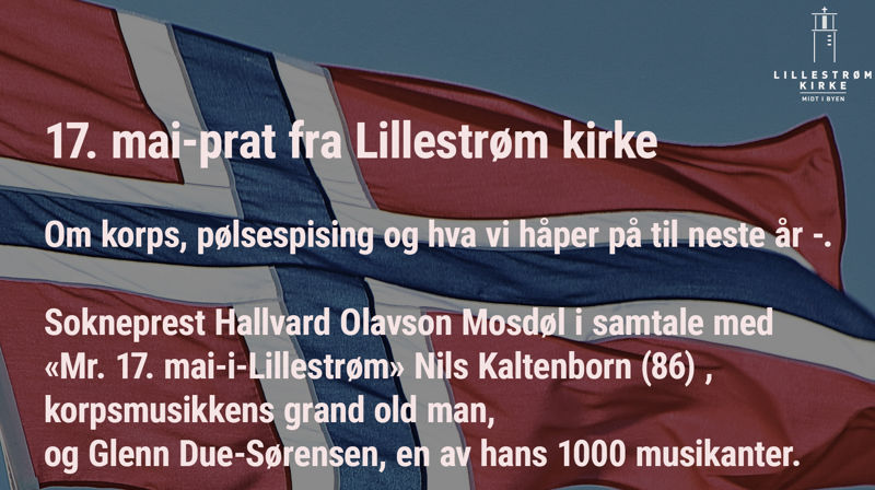 17. mai-prat fra Lillestrøm kirke