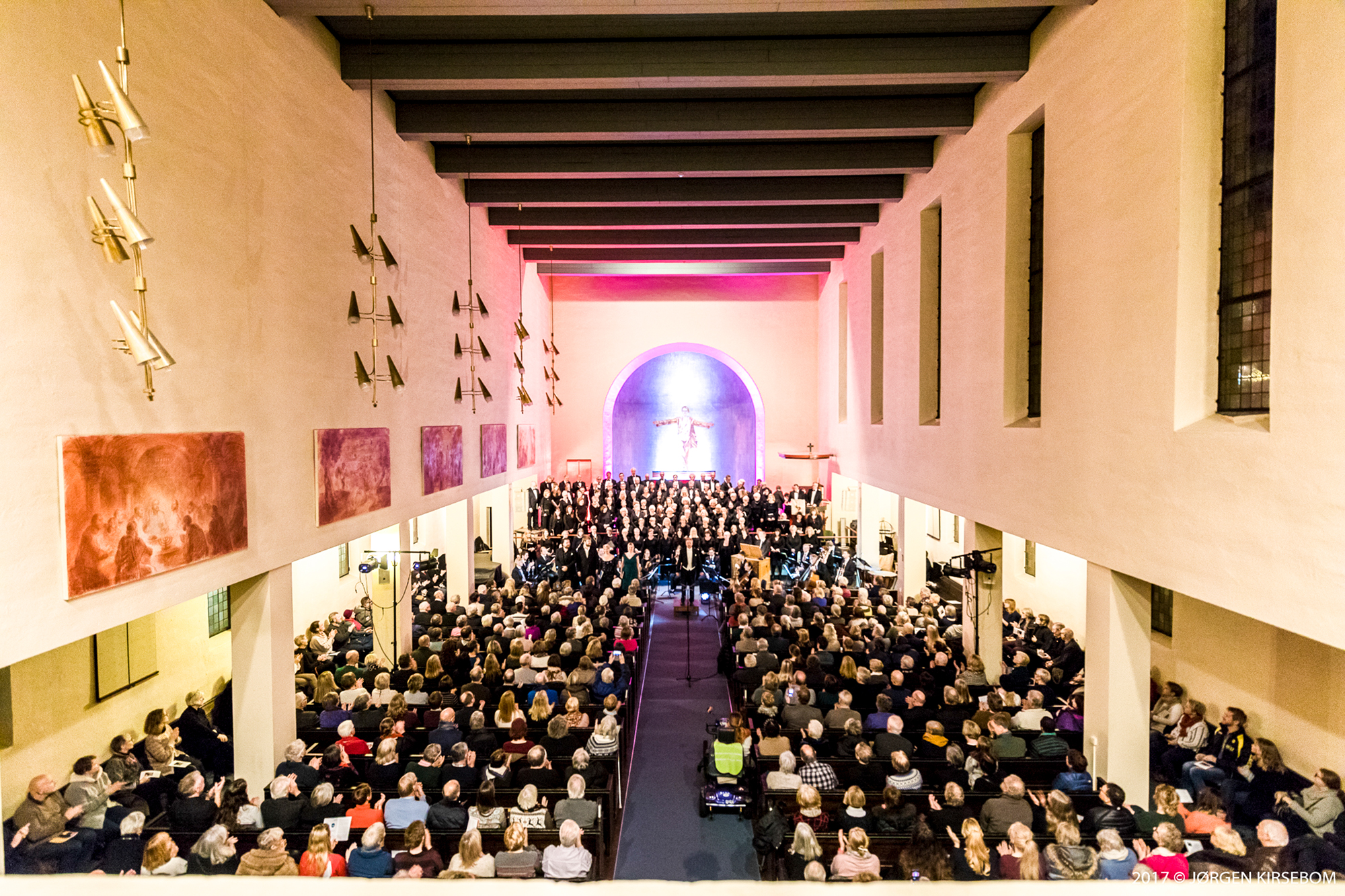 Fra nyttårskonsert i Lillestrøm kirke.