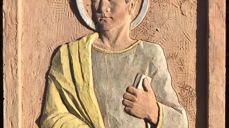 Et av de fire relieffene. Foto: Ole Jacob Flæten