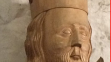 St. Olav-statue fra ca år 1200