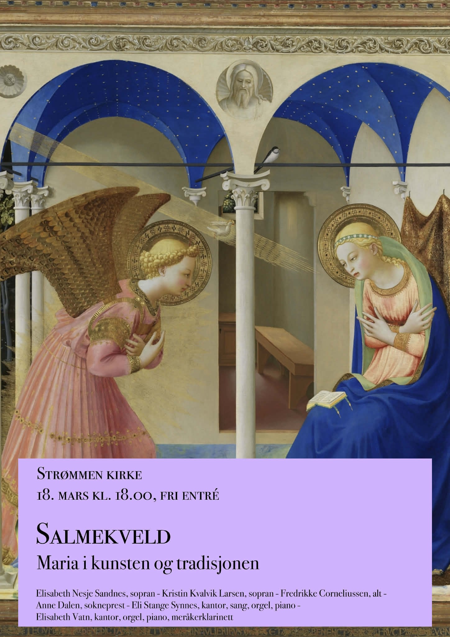 Salmekveld i Strømmen kirke