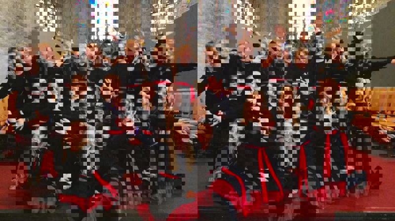 Supert av Octavia og Bergen Domkirkes Jentekor (Corda) i korkonkurranser i Grieghallen!