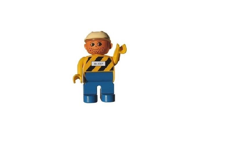 Bilde av en Lego-figur som skal forestille Barabbas