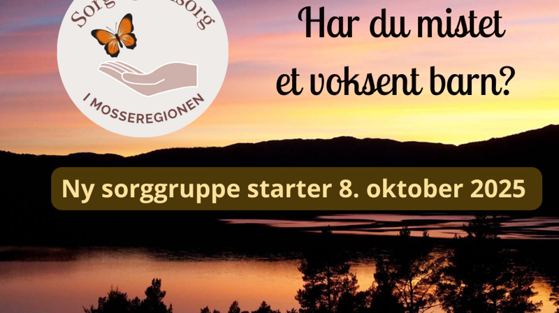 Ny sorggruppe for voksne