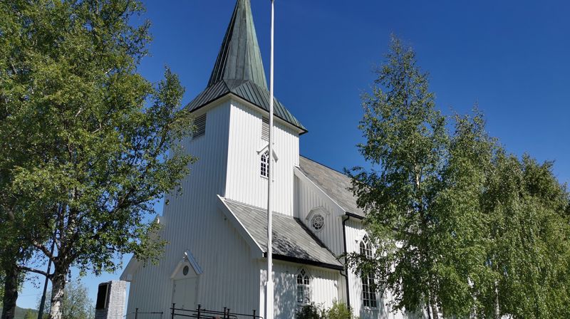 Ballangen kirke utvendig