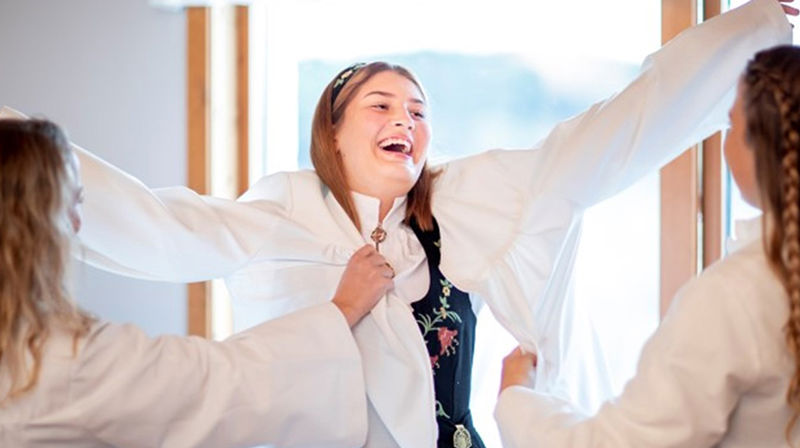 Konfirmant på Nesodden i 2024