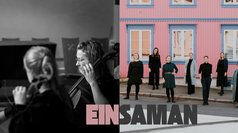 Konsert - Det norske damekor - Einsaman - to urfremføringer