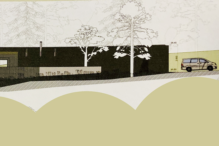 Snart blir det nytt bårehus ved Nesodden kirke – se hvordan det blir seende ut