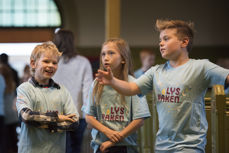 Fra Lys våken i Levanger kirke i 2016.