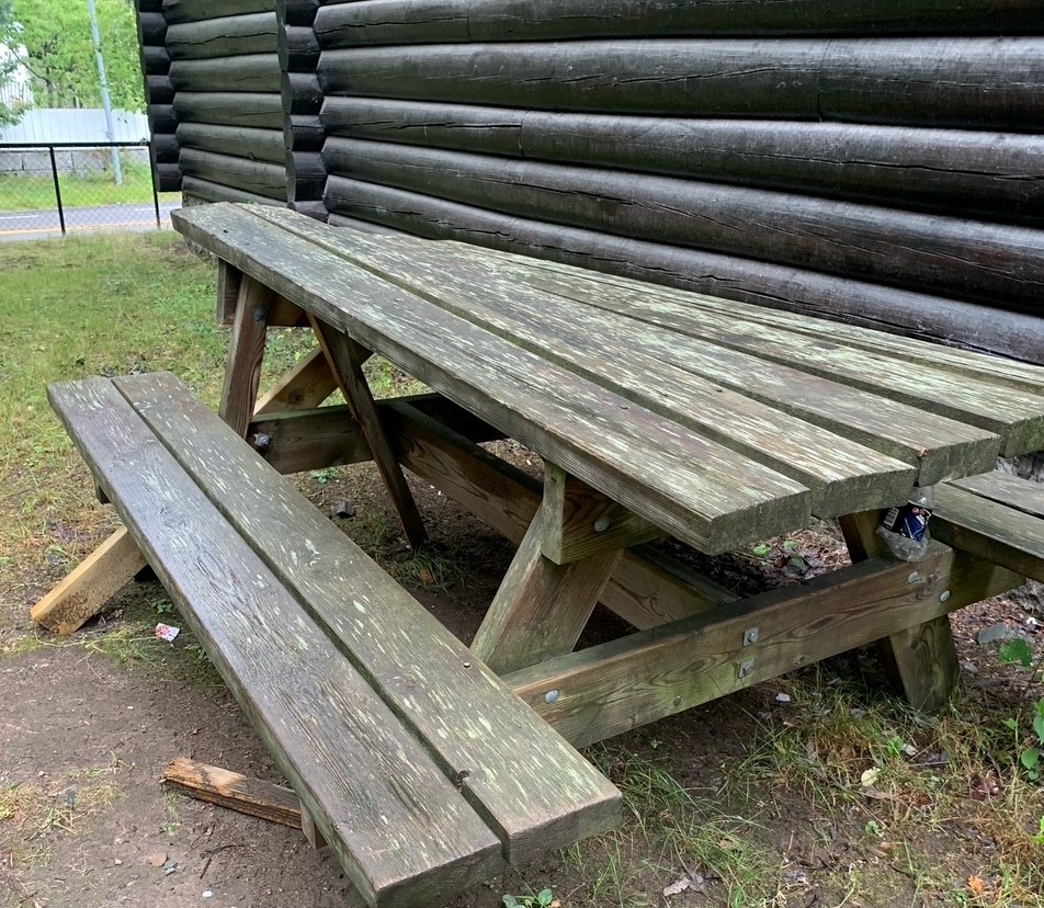 Falleferdig benk fikk nytt liv