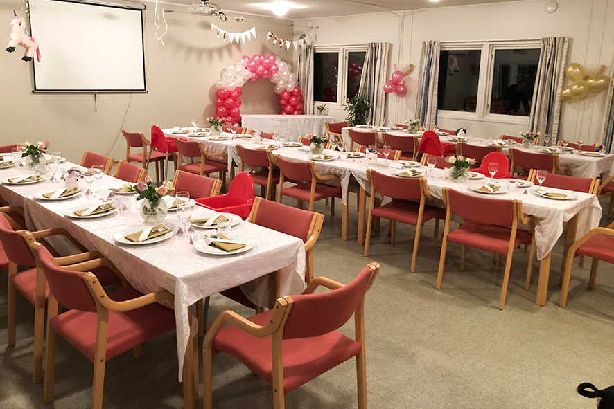 En bortgjemt, men sentral, perle venter på din fest