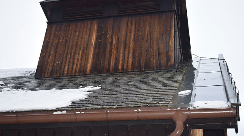 Nytt tak på Skoklefall kirke i år