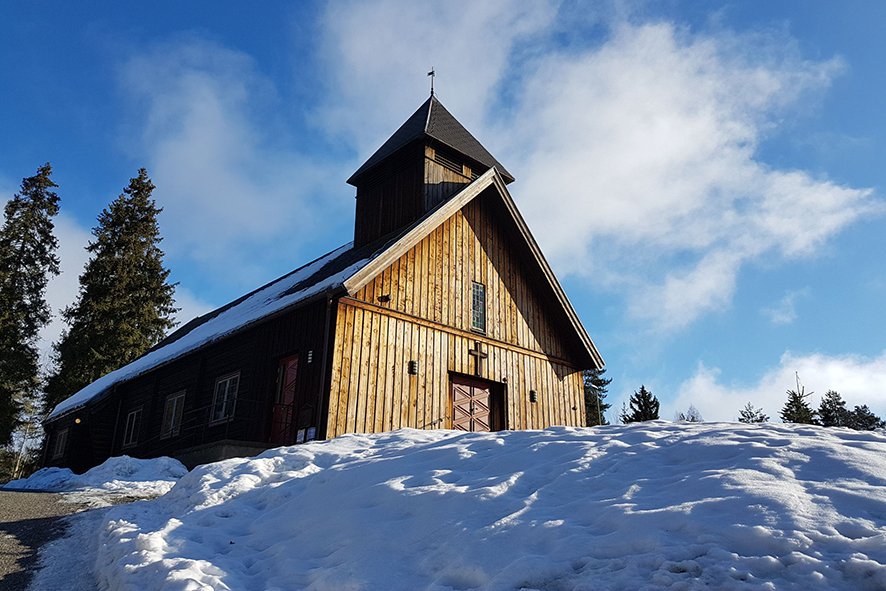 Arbeidet med ny Skoklefall kirke er i gang