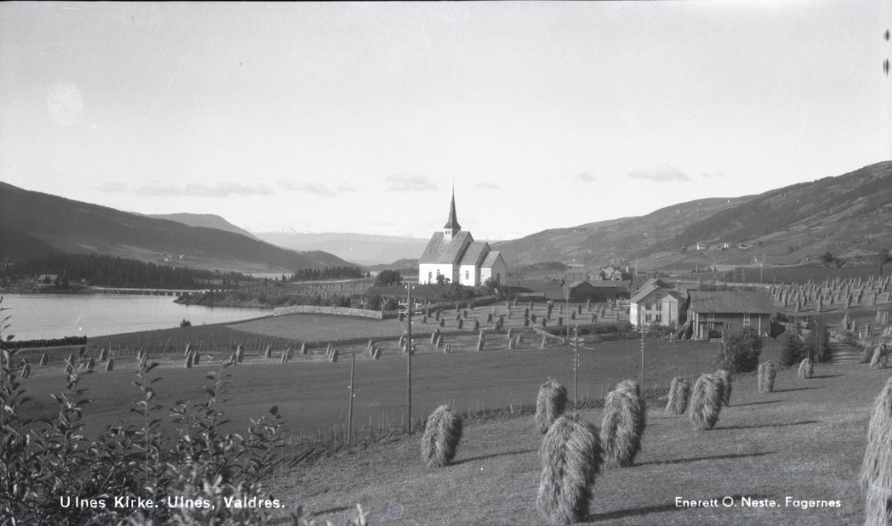Ulnes kyrkje. Foto: Neste