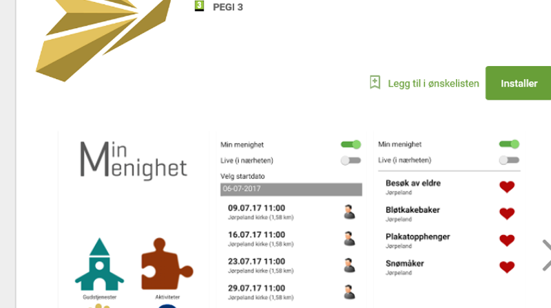 Min Menighet - Hva skjer?