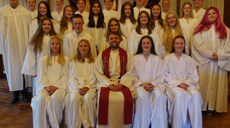 Konfirmanter i Tingnes 2021