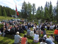 Snautt 140 fann vegen til Kyrkjesletta. Foto: Hans Enger