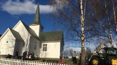 Dugnad på Strand kirkegård 12. mai 2020