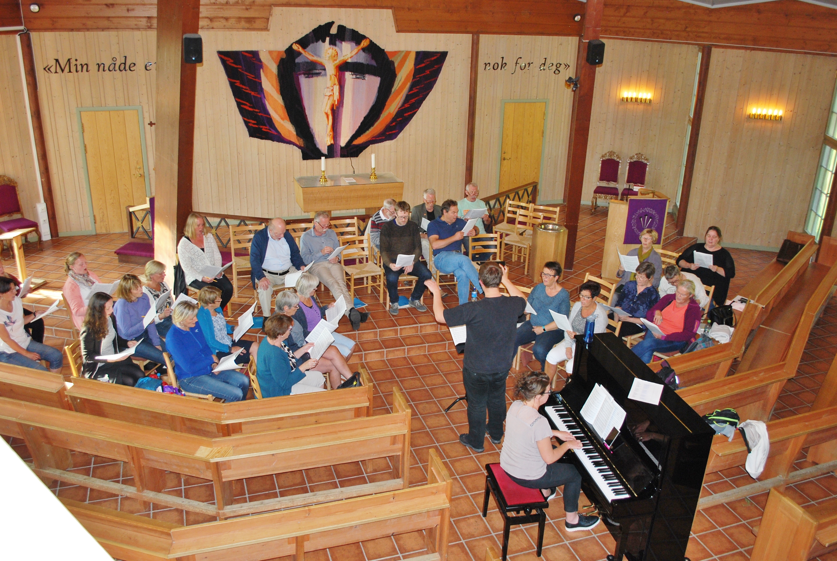 Luther kommer til Valdres og Tingnes kirke, 29. oktober