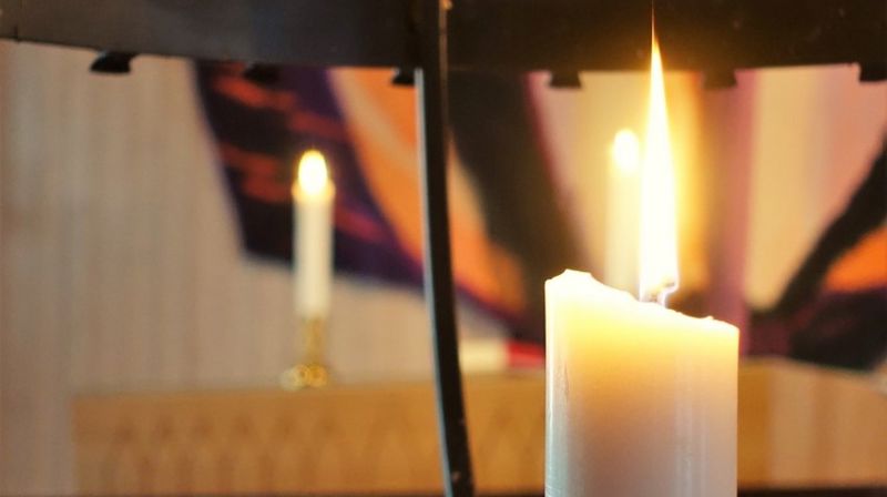 Lysgloben i Tingnes kirke