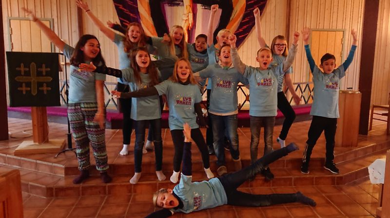 Årets Lys Våkne barn i Tingnes kirke